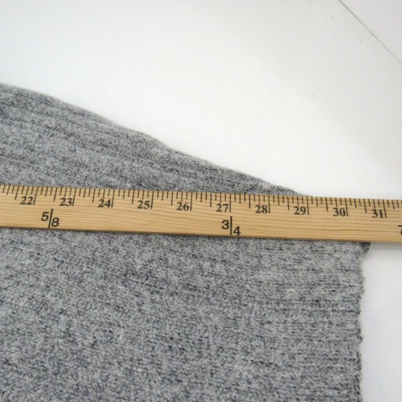 Universal Thread Goods Co. OSFM Sleeveless Light Gray Midi Sweater Wrap One Size - Picture 8 of 10